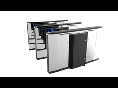 বুজার অ্যালার্ম সহ SUS304 স্টেইনলেস স্টিল স্লাইডিং ব্যারিয়ার গেট টার্নস্টাইল কাস্টম