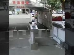 আউটডোরের জন্য AG-PX31122802 যানবাহন অ্যাক্সেসযোগ্য স্মার্ট সিকিউরিটি সুইং ব্যারিয়ার গেট