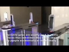 প্রতিবন্ধী ব্যক্তিদের জন্য কাস্টম সুইং ব্যারিয়ার টার্নস্টাইল নিরাপত্তা দরজা