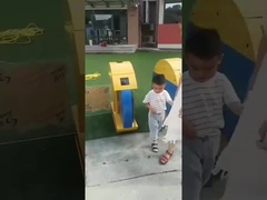 বাচ্চাদের খেলার মাঠের জন্য 40p/মিনিট কিন্ডারগার্টেন সুইং ব্যারিয়ার গেট টার্নস্টাইল 0.2s